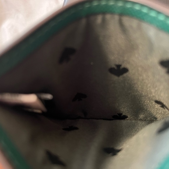 Kate Spade Madison small slim card holder size 4.08” W X 3.04” H X 0.4” D - Picture 15 of 16